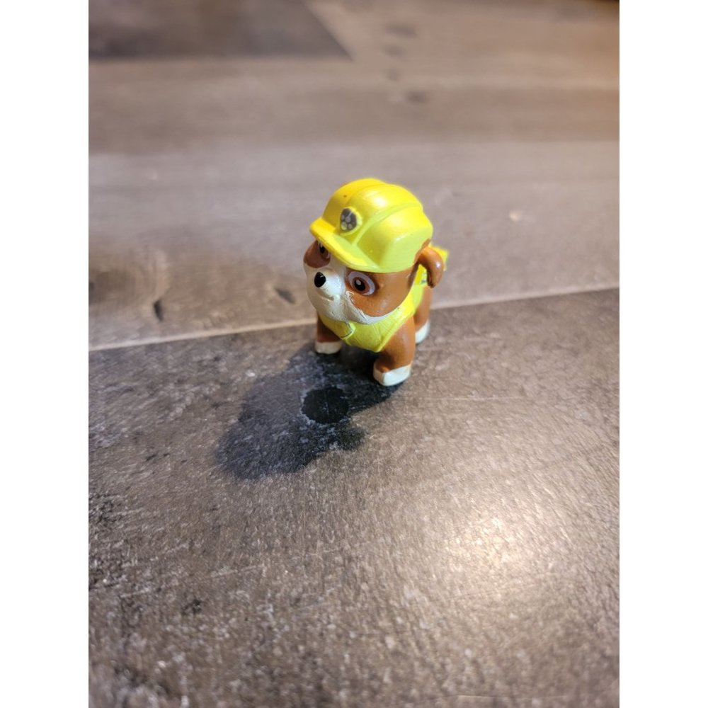 Paw‎ patrol Rubble construction dog Disney Junior toy figure